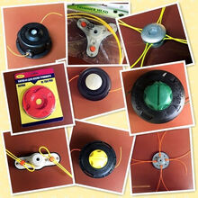 德骊嘉 割草机钢丝牛筋打草绳割灌机配件打草头割草绳工作头刀片 100g锯齿绳1卷