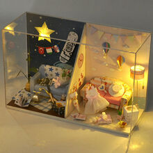diy小屋盒子创意剧场手工制作迷你房子拼装模型送创意生日礼物女 我们的纪念日标配