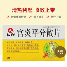 仁和 宫炎平分散片 0.3g*24片/盒yy 1盒装