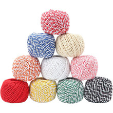 伍涵 粽子绳包粽绳端午扎粽子棉线捆大闸蟹绳子食品捆绑棉绳粽线 黑白色【10个】