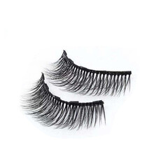 网红眼睫毛磁性假睫毛磁铁石磁力磁吸自然浓密仿真淡妆自粘免胶水JD平替 浓密 三对【约9mm】 磁石睫毛