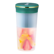 金正（NINTAUS）便携式榨汁机无线迷你榨汁杯家用渣汁电动果汁机料理机小型搅拌杯 绿色