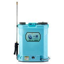 一洲 高压电动喷雾器农用 农药喷雾机 浇花打药消毒背负式喷雾器自动打药机 20升16A新能源锂电池