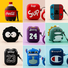 娱品 airpods保护套硅胶软airpods2保护壳潮牌苹果无线蓝牙通用可爱airpods耳机套软 Airpodspro三代 拍这个选项 备注图案