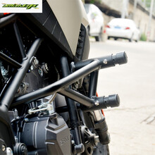 适用于适用于凯越321R保险杠前护杠弹簧头竞技杠发动机防摔护杠改装配件 黑色竞技杠+弹簧头【现货发售】