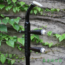 黑檀龙头中胡 专业演奏级中音二胡乐器 粤剧越剧中胡乐器厂家 （黑檀弯头嵌银）专业定制级