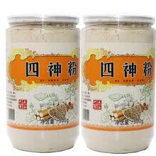 五行散加味四神粉山药茯苓粉成人儿童调理脾胃早餐糊500g代餐 两瓶/1000克 调理湿气