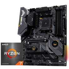 华硕TUF GAMING X570-PLUS主板+AMD 锐龙7 (R7)5800X CPU处理器 板U套装 CPU主板套装