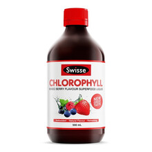 Swisse斯维诗 梅子味叶绿素口服液 500ml 海外进口 红色