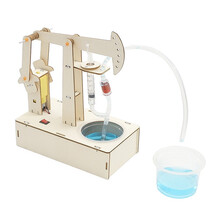 科技小制作模型DIY steam手工拼装套装玩具小实验中小学生小发明 作业比赛玩具 DIY油田抽油机