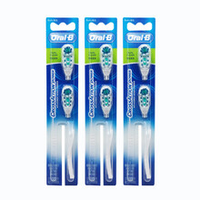 适用博朗欧乐B/Oral-B多动向替换头卡入式3733 4732 欧了比电动牙刷头 三盒六只