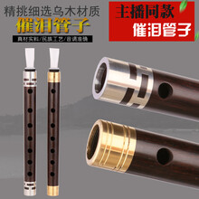 吹泪管 催泪管管子乐器催泪管A调催泪管降B调催泪管网红主播同款催泪管乐器 高锡A调催泪管+树脂哨片2个