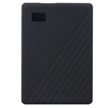 适用于西数移动硬盘保护套西部数据My Passport随行版保护套新元素全包硅胶套WD移动硬盘包收纳 随行款(1T/2T)黑色硅胶套