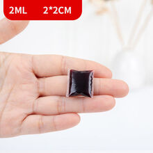 食用血浆cosplay假血浆逼真万圣节吐血道具惊悚吓人化妆 迷你血包2毫升(+携带盒) 3包