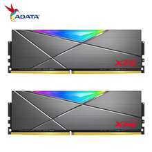威刚（ADATA)16G套装 D50 DDR4 3200\3600台式机内存条XPG龙耀RGB灯条 威刚XPG 龙耀灯条 （32G*2）钛灰 频率 3200