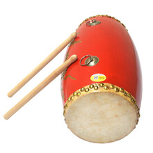 马氏传奇  牛皮腰鼓头层牛皮腰鼓木质鼓身牛皮腰鼓12 14 15cm 12cm头层牛皮木质鼓身