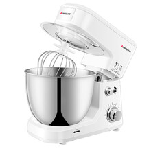 【新品】志高 台式打蛋器电动家用厨师机和面机奶油机打发鲜奶盖搅拌商用 亮黑色 烘焙大套餐