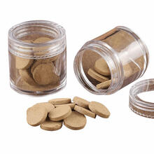 沉香熏香片天然车载汽车内熏香粉香料家用电子熏香丸 芽庄虫漏香丸 黑檀木-荷塘月色