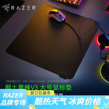雷蛇（RAZER）Sphex掘土黄蜂V2/V3游戏鼠标垫 硬质垫 超薄 掘土黄蜂V3 大号