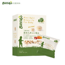 贝爱其味（bittiko）果蔬味 婴幼儿辅食 开心零食 小馒头90g
