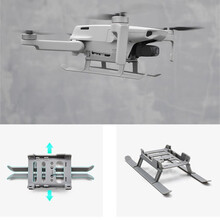 适用于DJI大疆御mini 2保护罩全向包围桨叶环防撞圈Mavic迷你1/SE无人机增高起落脚架配件 御mini 2/1/SE一体折叠脚架
