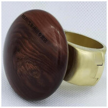 红木方向盘助力球轴承式多功能单手开车车道保持 沙铁木方向盘助力球 黑色增韧尼龙卡轴