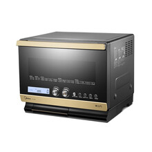 美的（Midea）台式微波炉32L升大容量家用变频电蒸烤箱蒸立方微蒸烤一体机X7-321B X7-321B不锈钢石窑烧烤