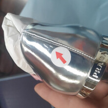 普拉达PRADA 【微瑕】女士银色/粉红色鞋子 1I430MFE065-3A6P-F003Q 35