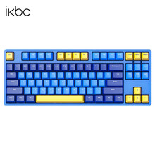 ikbc深海系列机械键盘樱桃cherry轴电脑游戏电竞办公有线pbt108键帽笔记本台式机全尺寸商务 C200有线-青轴