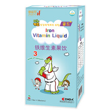 谱益珍Puyejane 孕产妇儿童藻油DHA夹心糖果60粒/盒 含叶黄素酯+维生素C 韩国原装进口 铁（6mg/袋含叶酸、VC 10ml*10袋)