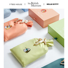 MIDO HOUSE 大英博物馆Hello Kitty联名款mini旅睡宝酒店隔脏睡袋 智慧神-托特（牛油果绿） 190cmx210cm