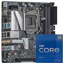 华擎（ASRock）B560M-ITX/ac主板 +  i5-11400 6核 板U套装