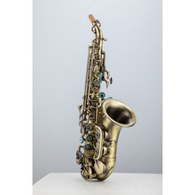日本柳泽 降E 中音萨克斯 小弯管降B儿童女士款 初学考级演奏品质定制款 柳泽青 复古+原装笛头