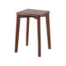 悦山 加固实木凳子家用方凳可叠放餐桌凳简约板凳