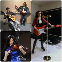 京炫（JINGXUAN)12寸人偶6分娃1:6兵人BJD1/6可儿小布小提琴话筒乐器模型摆件 1比6钢琴预订