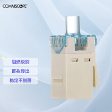 康普 原装超五类非屏蔽模块 象牙白 8-1375191-1（原安普布线品牌）