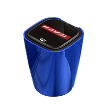 适用于m6plus烟灰缸 哈佛哈弗M6plus大狗H6二代版第三代车载烟灰缸汽车内装饰用品 【蓝色】【车载烟灰缸】【哈佛车标】