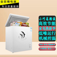 小冷柜家用商用大容量冷冻柜迷你冰柜小型节能双温冷藏公寓宿舍顶开式 世雅 72A128标准版【60斤水饺/60斤腊肉/60斤