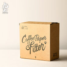 2021新款九土手冲咖啡滤纸60原色过滤纸盒装100张扇形滴漏式家用滤纸滤杯 大号滤纸 原浆款