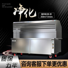 维森美【送货上门】无烟烧烤车商用烧烤炉摆摊移动木炭净化器大型环保户外烧烤车无烟净化器烧烤架 1.8米单组双层净化率92（轻奢款可拆卸清洗