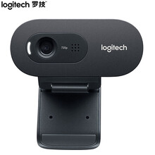 罗技（Logitech）C270 电脑摄像头 视频会议摄像头 网课教学直播摄像头家用摄像头C270i C270i 黑色