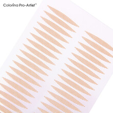 双眼皮贴隐形自然无痕蕾丝纤维条仙女贴透明防水肉色橄榄型美目贴 【480贴】10张 +Y叉和镊子