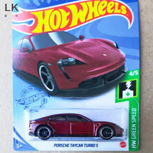 风火轮小跑车合金轨道车收藏布加迪GTR三菱EVO汽车模型新款21LKJH 绿色 21L-保时捷