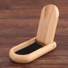 2021新品 烟斗架 RACHING折叠不锈钢便携式底座竹金属支架单斗配件客男 竹烟斗架