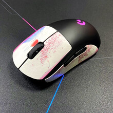 鼠标吸汗防滑防汗贴TitanSkins 适用于GPW毒蝰 G903G502G304102 浅粉红色 富士山2