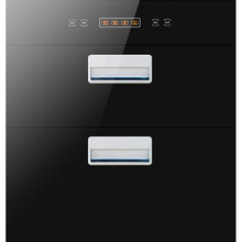 日本樱花嵌入式消毒柜家用120L大容量厨房变 频小型紫外线消毒碗柜三层智能触控大屏多重消毒（VIH） T03款(4大功能)100升【不带童锁】两层