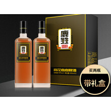 鹿鞭酒 鹿茸血酒男性用滋养生酒吉林梅花鹿500ml礼盒装保健 2瓶鹿鞭酒（带礼盒） 500ml