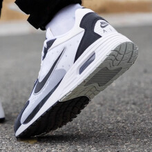 耐克（NIKE）男鞋秋新款AIR MAX气垫鞋运动鞋缓震透气休闲跑步鞋 DX3666-100黑白 41