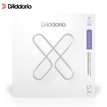 达达里奥（D'Addario）XSAPB1152 磷铜民谣吉他弦超薄防锈镀膜高碳素钢弦芯 手感较细11-52美产原装进口