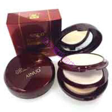 爱诺粉饼爱诺微晶映彩双层两用粉饼干粉饼两层干湿粉饼25g 03# 干湿：象牙白干 肤色湿